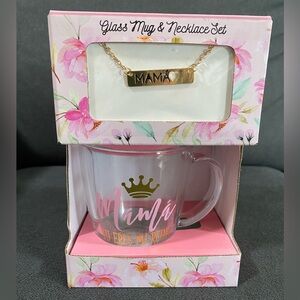 ⭐️New Coffee Cup for MOM ( MAMÁ) 
with Necklace